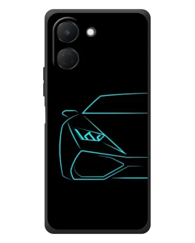 Чехол для TECNO Spark Go 3 с картинкой «Голубой силуэт Lamborghini» Чехол для TECNO Spark Go 3 с картинкой «Голубой силуэт Lamborghini»