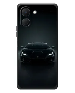 Чехол для TECNO Spark Go 3 с картинкой «Черный Lamborghini Aventador» Чехол для TECNO Spark Go 3 с картинкой «Черный Lamborghini Aventador»