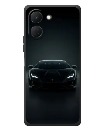 Чехол для TECNO Spark Go 3 с картинкой «Черный Lamborghini Aventador» Чехол для TECNO Spark Go 3 с картинкой «Черный Lamborghini Aventador»