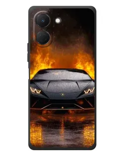Чехол для TECNO Spark Go 3 с картинкой «Lamborghini в огне» Чехол для TECNO Spark Go 3 с картинкой «Lamborghini в огне»