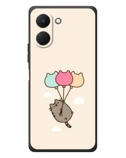 Чехол для TECNO Spark Go 3 с картинкой «Пушин на шариках»