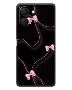 Чехол для TECNO Spark Go 3 с картинкой «Розовые ленты»
