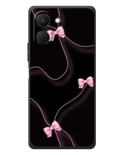 Чехол для TECNO Spark Go 3 с картинкой «Розовые ленты» Чехол для TECNO Spark Go 3 с картинкой «Розовые ленты»