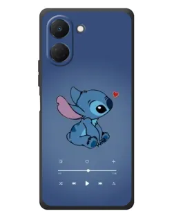 Чехол для TECNO Spark Go 3 с картинкой «Музыкальный Stitch»