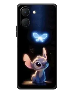 Чехол для TECNO Spark Go 3 с картинкой «Сияющий Стич»