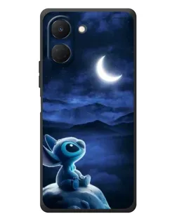 Чехол для TECNO Spark Go 3 с картинкой «Лунная ночь Стича»