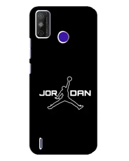 Чехол для TECNO Spark Power 2 (LC8) с картинкой «Nike Pink Swirl»