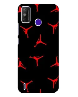 Чехол для TECNO Spark Power 2 (LC8) с картинкой «Jordan Red Pattern» Чехол для TECNO Spark Power 2 (LC8) с картинкой «Jordan Red Pattern»