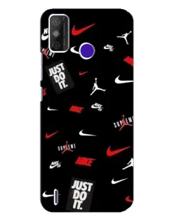 Чехол для TECNO Spark Power 2 (LC8) с картинкой «Nike Mix Pattern» Чехол для TECNO Spark Power 2 (LC8) с картинкой «Nike Mix Pattern»