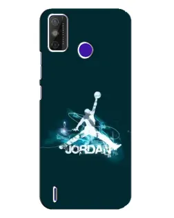 Чехол для TECNO Spark Power 2 (LC8) с картинкой «Jordan Blue Fire» Чехол для TECNO Spark Power 2 (LC8) с картинкой «Jordan Blue Fire»