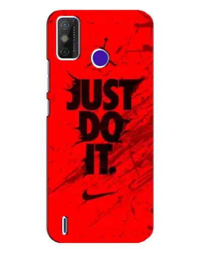 Чехол для TECNO Spark Power 2 (LC8) с картинкой «Nike Just Do It» Чехол для TECNO Spark Power 2 (LC8) с картинкой «Nike Just Do It»