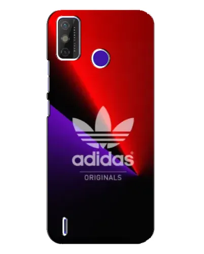 Чехол для TECNO Spark Power 2 (LC8) с картинкой «Adidas Red Neon»