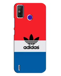 Чохол для TECNO Spark Power 2 (LC8) з картинкою «Ретро блоки Adidas»