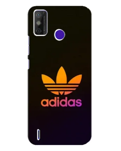 Чехол для TECNO Spark Power 2 (LC8) с картинкой «Градиент Adidas»