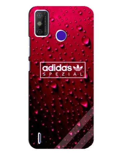 Чехол для TECNO Spark Power 2 (LC8) с картинкой «Adidas Gold Marble»