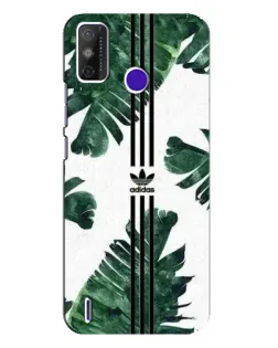 Чехол для TECNO Spark Power 2 (LC8) с картинкой «Пальмовые листья адидас»