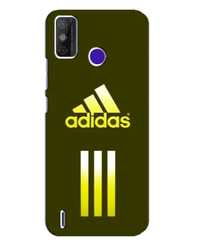 Чехол для TECNO Spark Power 2 (LC8) с картинкой «Оливковый градиент Adidas»