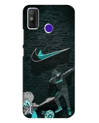 Чехол для TECNO Spark Power 2 (LC8) с картинкой «Спортивный арт Nike»