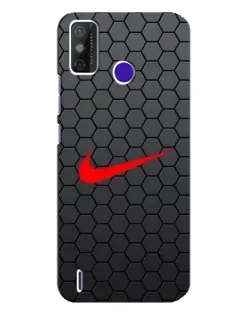 Чехол для TECNO Spark Power 2 (LC8) с картинкой «Nike — карбоновая сетка» Чехол для TECNO Spark Power 2 (LC8) с картинкой «Nike — карбоновая сетка»