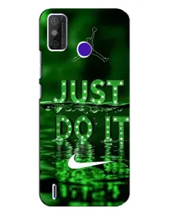 Чехол для TECNO Spark Power 2 (LC8) с картинкой «Зеленый неоновый Nike» Чехол для TECNO Spark Power 2 (LC8) с картинкой «Зеленый неоновый Nike»