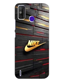 Чехол для TECNO Spark Power 2 (LC8) с картинкой «Золотой Nike на металле» Чехол для TECNO Spark Power 2 (LC8) с картинкой «Золотой Nike на металле»