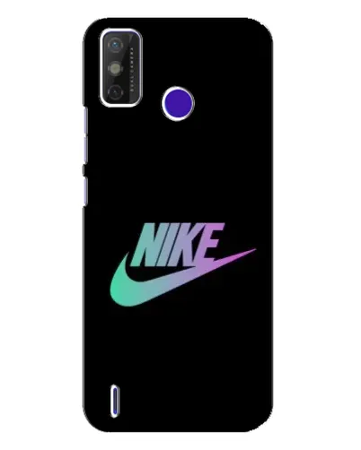 Чехол для TECNO Spark Power 2 (LC8) с картинкой «Nike — городская ночь»
