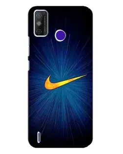 Чехол для TECNO Spark Power 2 (LC8) с картинкой «Синий пульс Nike» Чехол для TECNO Spark Power 2 (LC8) с картинкой «Синий пульс Nike»