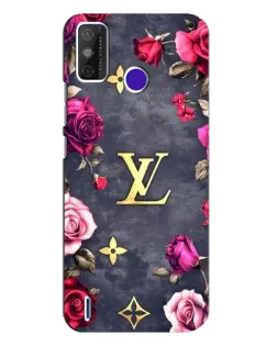 Чехол для TECNO Spark Power 2 (LC8) с картинкой «Цветочный Louis Vuitton» Чехол для TECNO Spark Power 2 (LC8) с картинкой «Цветочный Louis Vuitton»