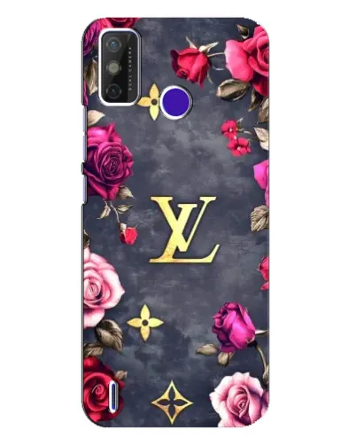 Чехол для TECNO Spark Power 2 (LC8) с картинкой «Цветочный Louis Vuitton» Чехол для TECNO Spark Power 2 (LC8) с картинкой «Цветочный Louis Vuitton»