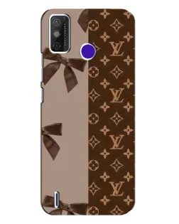 Чехол для TECNO Spark Power 2 (LC8) с картинкой «Louis Vuitton — банты»