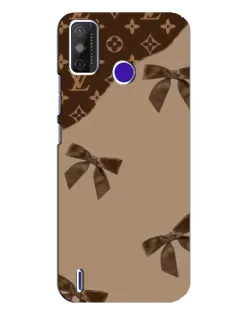 Чехол для TECNO Spark Power 2 (LC8) с картинкой «LV — кофейный атлас»