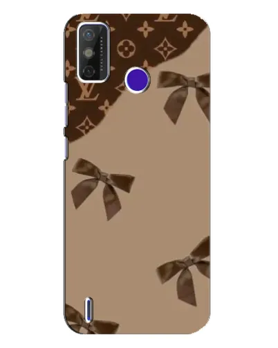 Чехол для TECNO Spark Power 2 (LC8) с картинкой «LV — кофейный атлас» Чехол для TECNO Spark Power 2 (LC8) с картинкой «LV — кофейный атлас»