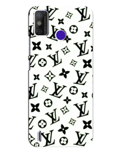 Чехол для TECNO Spark Power 2 (LC8) с картинкой «Монохромный хаос LV» Чехол для TECNO Spark Power 2 (LC8) с картинкой «Монохромный хаос LV»