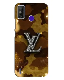 Чехол для TECNO Spark Power 2 (LC8) с картинкой «Камуфляжный Louis Vuitton»