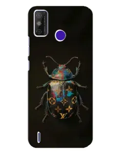 Чехол для TECNO Spark Power 2 (LC8) с картинкой «LV — мраморный принт»