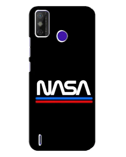 Чехол для TECNO Spark Power 2 (LC8) с картинкой «NASA — классика Red Blue» Чехол для TECNO Spark Power 2 (LC8) с картинкой «NASA — классика Red Blue»