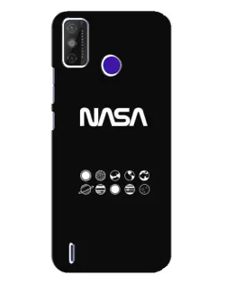 Чехол для TECNO Spark Power 2 (LC8) с картинкой «NASA — технический принт» Чехол для TECNO Spark Power 2 (LC8) с картинкой «NASA — технический принт»