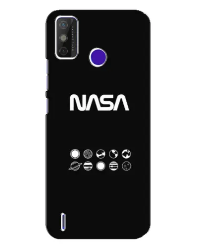 Чехол для TECNO Spark Power 2 (LC8) с картинкой «NASA — технический принт» Чехол для TECNO Spark Power 2 (LC8) с картинкой «NASA — технический принт»