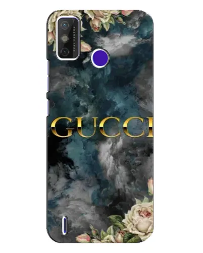 Чехол для TECNO Spark Power 2 (LC8) с картинкой «Абстрактные цветы Gucci» Чехол для TECNO Spark Power 2 (LC8) с картинкой «Абстрактные цветы Gucci»