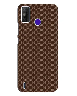 Чехол для TECNO Spark Power 2 (LC8) с картинкой «Gucci — шоколадная сетка» Чехол для TECNO Spark Power 2 (LC8) с картинкой «Gucci — шоколадная сетка»