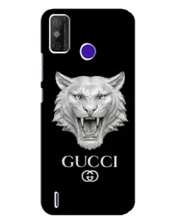 Чехол для TECNO Spark Power 2 (LC8) с картинкой «Gucci — серебряный лев» Чехол для TECNO Spark Power 2 (LC8) с картинкой «Gucci — серебряный лев»