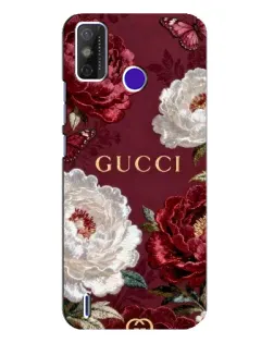 Чехол для TECNO Spark Power 2 (LC8) с картинкой «Gucci — бордовые розы» Чехол для TECNO Spark Power 2 (LC8) с картинкой «Gucci — бордовые розы»