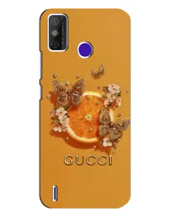 Чехол для TECNO Spark Power 2 (LC8) с картинкой «Gucci — золотые бабочки» Чехол для TECNO Spark Power 2 (LC8) с картинкой «Gucci — золотые бабочки»