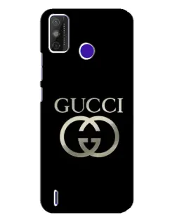 Чехол для TECNO Spark Power 2 (LC8) с картинкой «Gucci — золото на черном» Чехол для TECNO Spark Power 2 (LC8) с картинкой «Gucci — золото на черном»