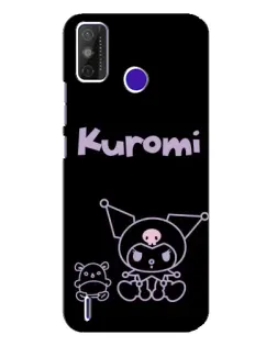 Чохол для TECNO Spark Power 2 (LC8) з картинкою «Kuromi — чорний мінімалізм» Чохол для TECNO Spark Power 2 (LC8) з картинкою «Kuromi — чорний мінімалізм»