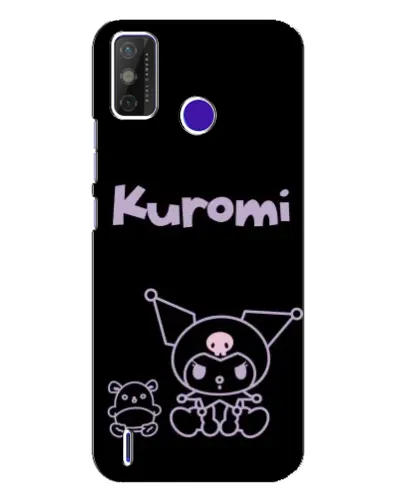 Чохол для TECNO Spark Power 2 (LC8) з картинкою «Kuromi — чорний мінімалізм» Чохол для TECNO Spark Power 2 (LC8) з картинкою «Kuromi — чорний мінімалізм»