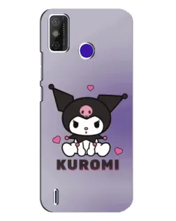 Чохол для TECNO Spark Power 2 (LC8) з картинкою «Kuromi — фіолетовий арт» Чохол для TECNO Spark Power 2 (LC8) з картинкою «Kuromi — фіолетовий арт»