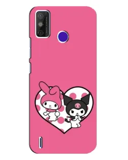 Чохол для TECNO Spark Power 2 (LC8) з картинкою «Kuromi та My Melody» Чохол для TECNO Spark Power 2 (LC8) з картинкою «Kuromi та My Melody»