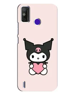 Чохол для TECNO Spark Power 2 (LC8) з картинкою «Kuromi та серце» Чохол для TECNO Spark Power 2 (LC8) з картинкою «Kuromi та серце»