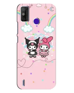 Чохол для TECNO Spark Power 2 (LC8) з картинкою «My Melody та Kuromi» Чохол для TECNO Spark Power 2 (LC8) з картинкою «My Melody та Kuromi»